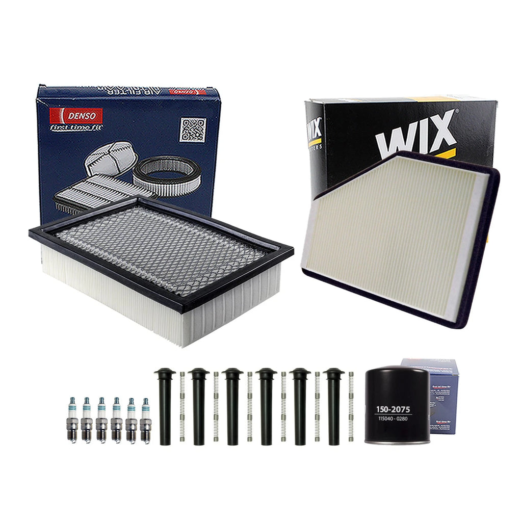 Tune Up Kit with 6 NGK Spark Plugs & Boots for Escape Mariner (2001–2010)
