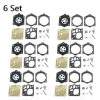 6X Carburetor Gasket Kit for Husqvarna 365 X-Torq 372 X-Torq (K10-RWJ)
