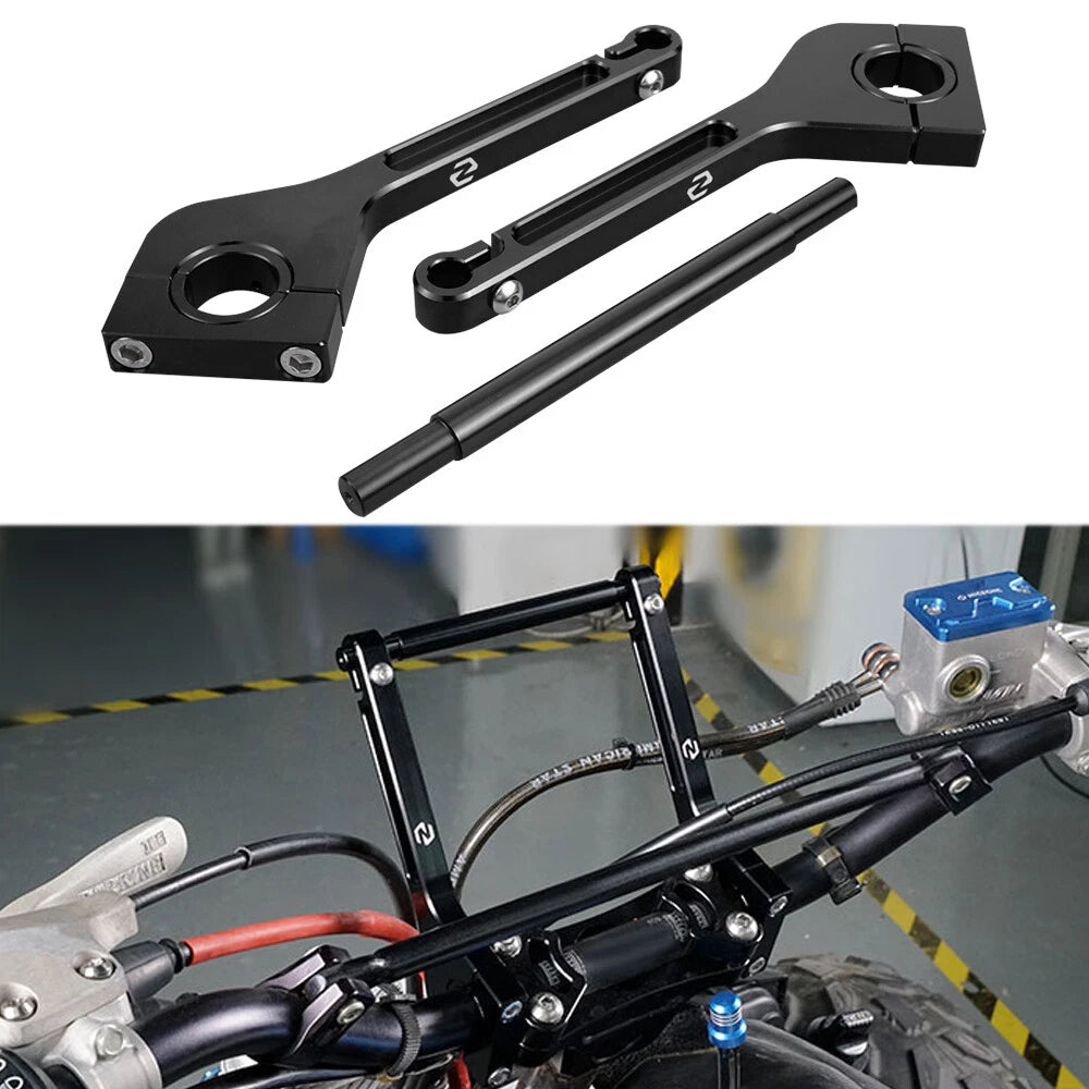 28/22mm Handlebar Extender Mount GPS Holder Bracket for KTM 690 Enduro (2008–2023)