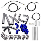 2.5-Inch Universal Aluminum Intercooler Turbo Pipe Kit for 2018–2022