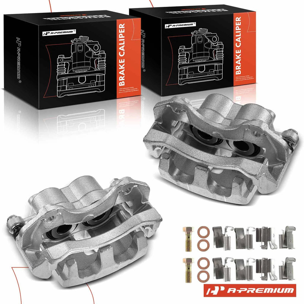 2X Front Disc Brake Calipers for Jeep Grand Cherokee WJ (1999–2004)