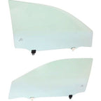 Set of 2 Door Glass for 2009-2013 Toyota Corolla