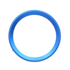 2pcs Emblem Ring Cover Trim for BMW 3 Series  Blue