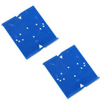 2PC ABS Drill Guide Template for Hinge Hole Positioning in Furniture Doors