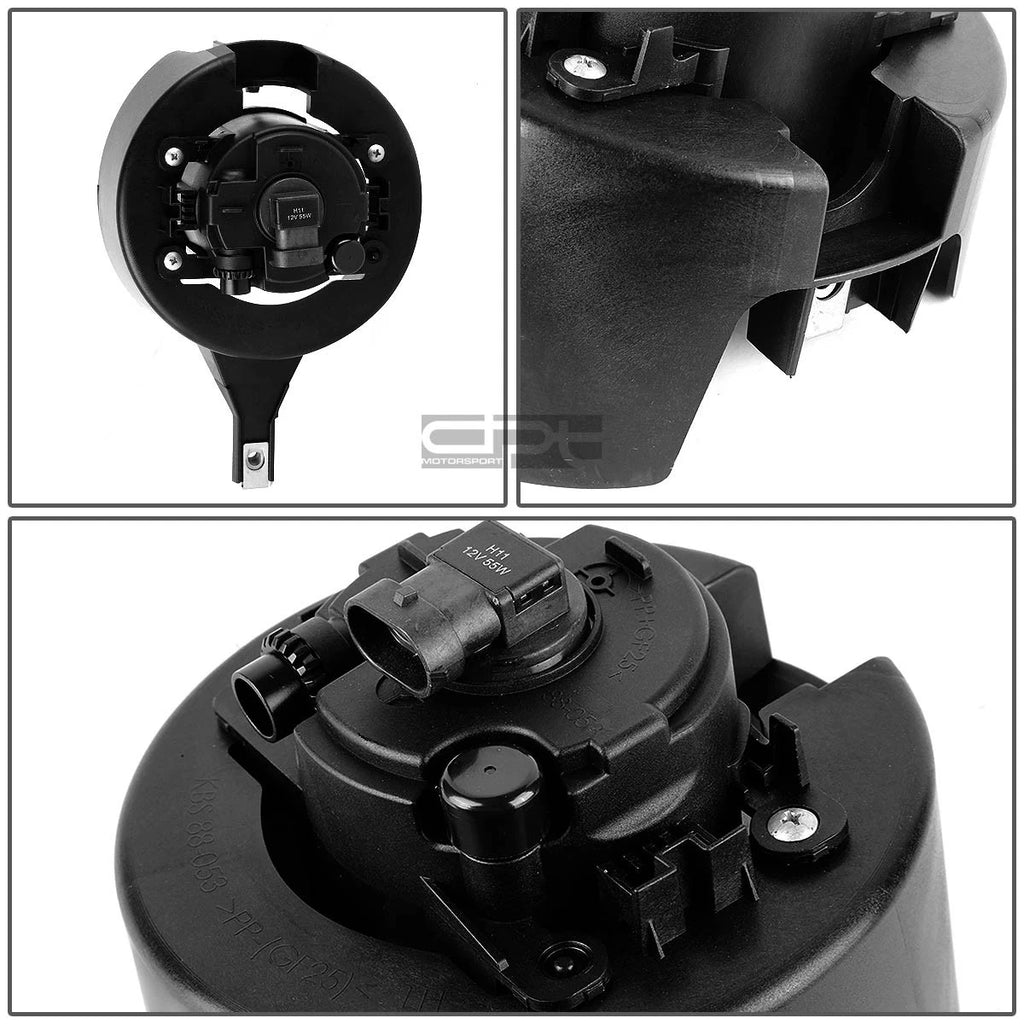 Fog Light Lamp for Nissan Frontier (2005–2015) W/Chrome Bumper, Smoked Lens