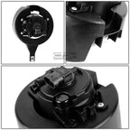 Fog Light Lamp for Nissan Frontier (2005–2015) W/Chrome Bumper, Smoked Lens