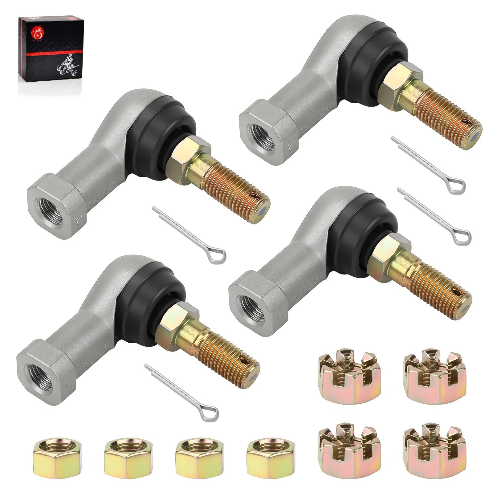 Tie Rod Ends Kit for Polaris Trail Boss 250 2x4 4x4 (1987–1993) 7060147 7060144