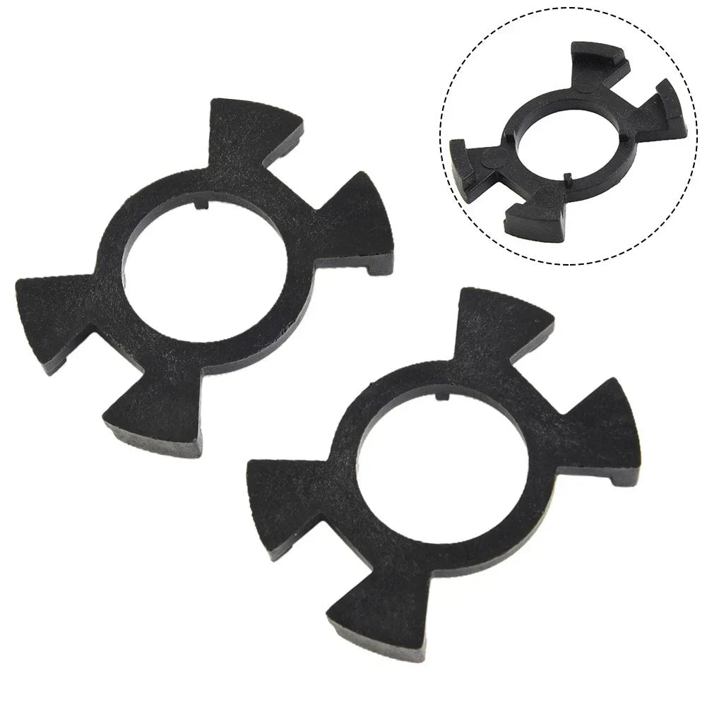 H1 Headlight Holder Retainer Socket 2 x Adapter