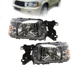 Set of 2 Headlights for Subaru Forester (2003–2004)