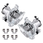 Rear LH & RH Brake Calipers w/ Bracket for Audi A3 (2008) & VW Golf (2010)