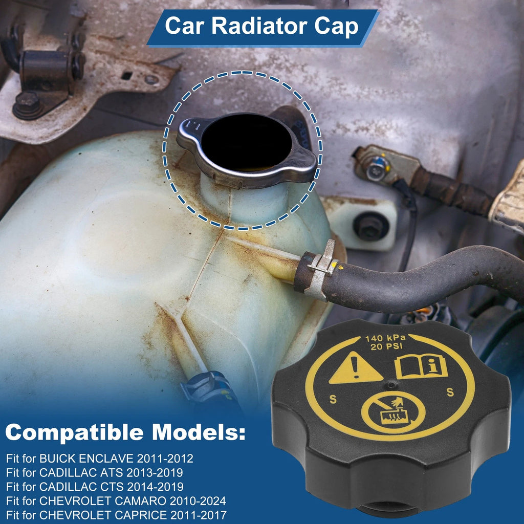 Radiator Cap for Buick Enclave (2011–2012) 140kPa Replace 13502509