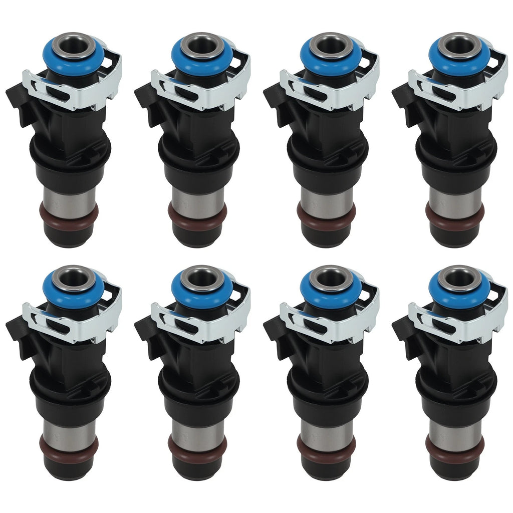 Set of 8 Fuel Injectors for Hummer H2 GMC Yukon XL 1500 (2003–2007)