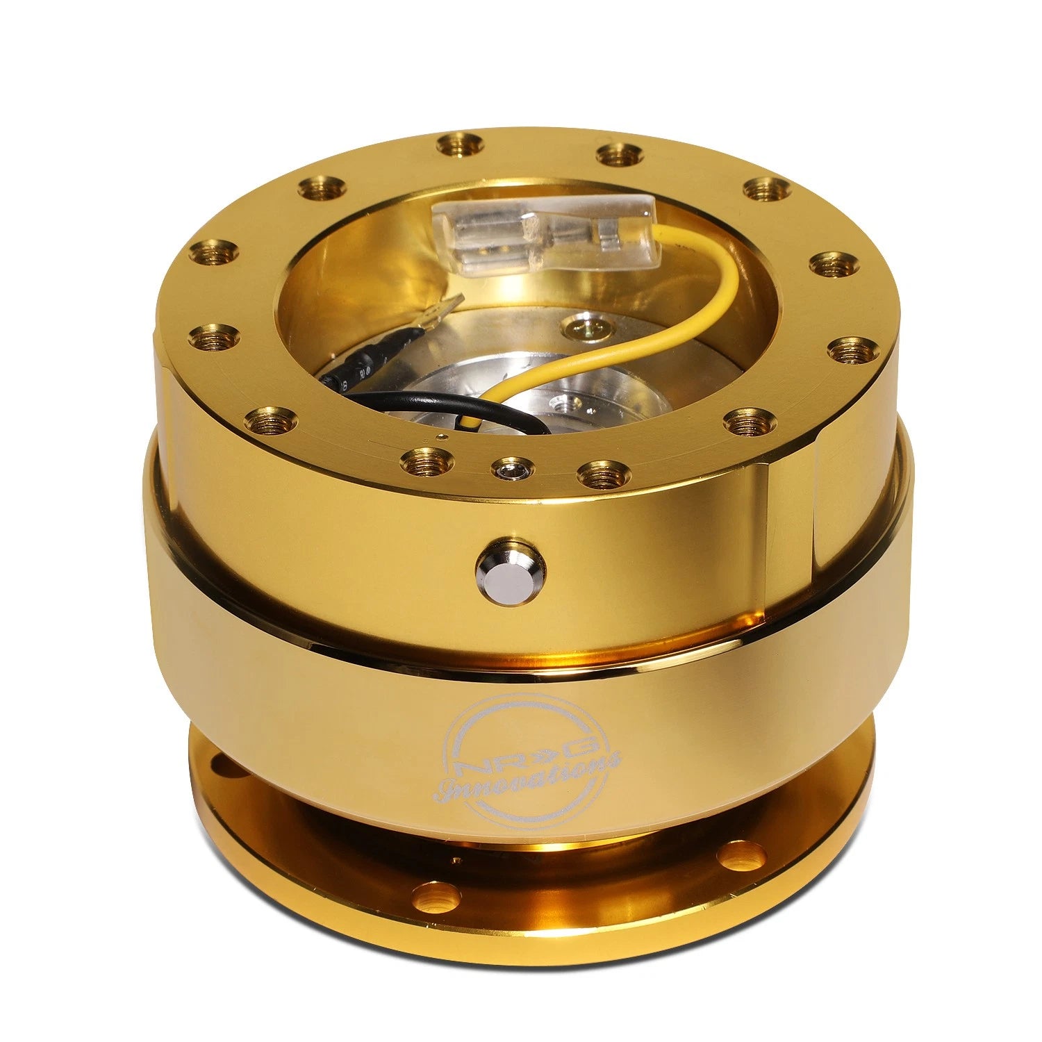 NRG SRK-200CG Chrome Gold Gen 2.0 Steering Wheel Quick Release Adapter