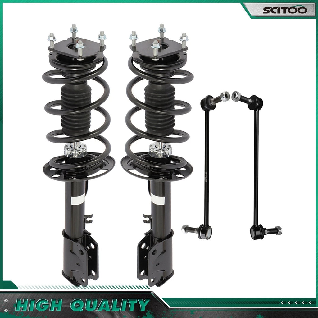 Front Struts Assembly & Sway Bar Links for Ford Explorer (2011–2013)