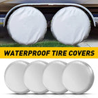 Waterproof Tire & Wheel Covers for RV Trailer Camper (30-32")