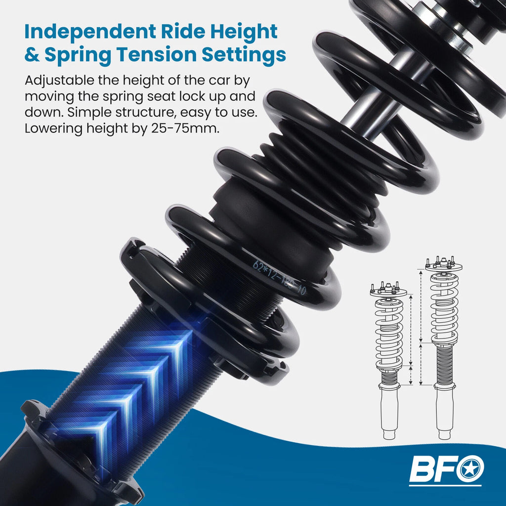 BFO Coilovers Lowering Kit for Lexus ES300 / Toyota Camry (1992–2001)