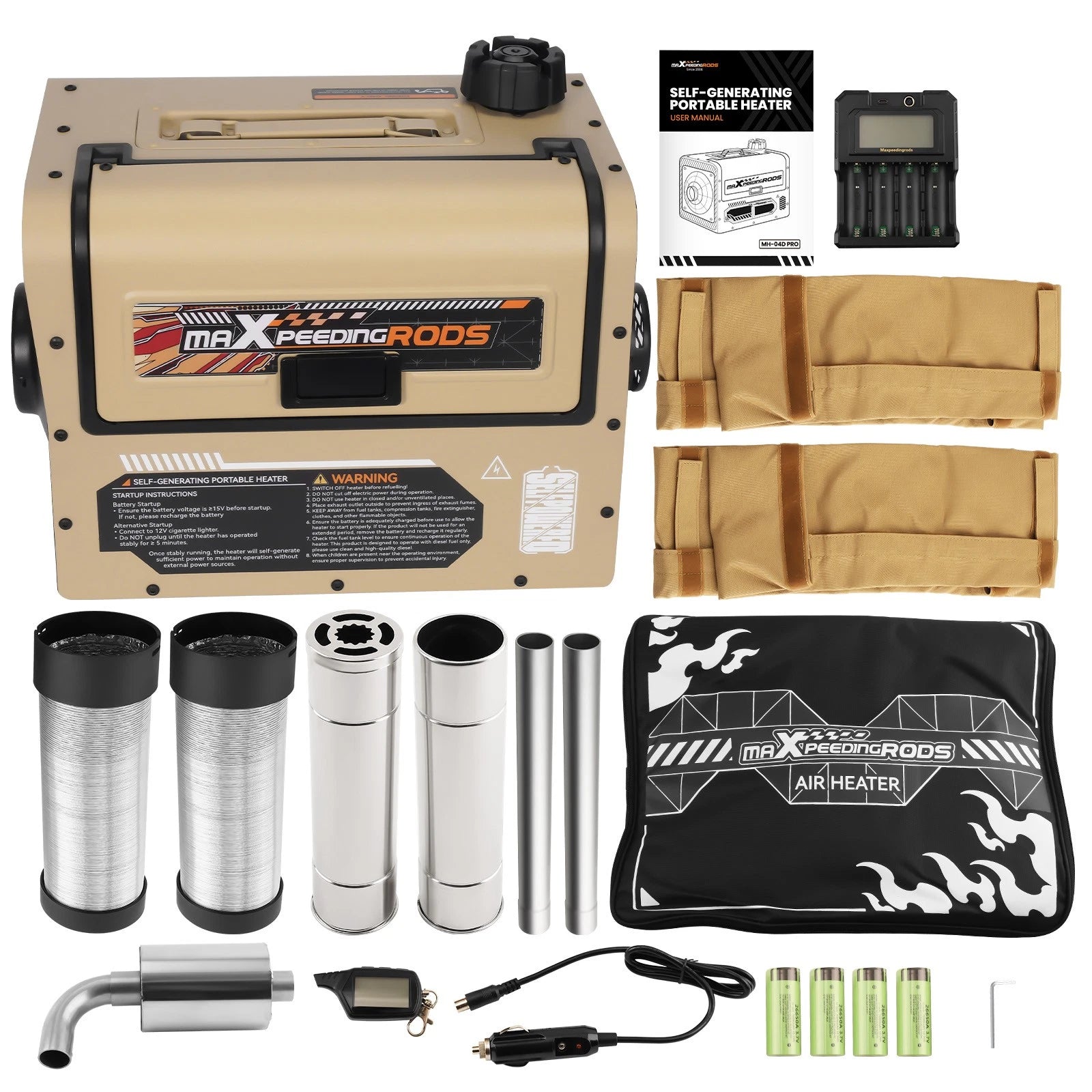 5KW Diesel Heater for Outdoor Travel (Portable, Self-Powered)