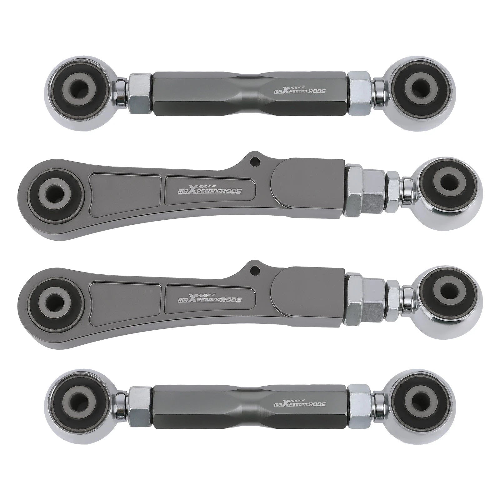 Adjustable Aluminum Rear Camber and Toe Angle Arms for Tesla Model S/X (2012–2022)