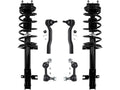 Front Strut Coil Spring Sway Bar Link Tie Rod End Kit for Mazda CX-9 (2007–2015)