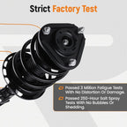 Front Complete Struts Sway Bars Link w/Coil Springs for Toyota Corolla (2014–2019)
