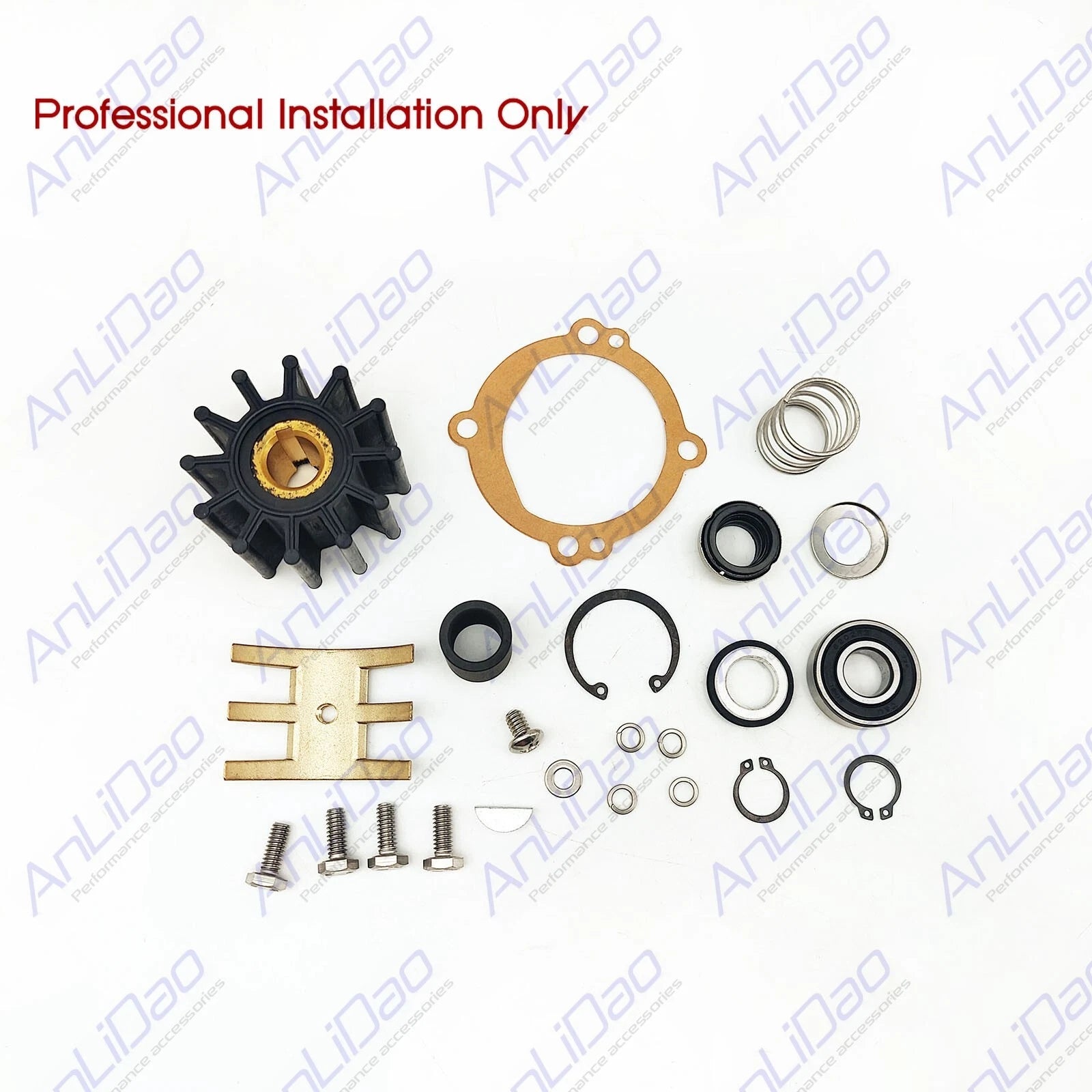 Major Repair Kit 11068 with Impeller 10615K for Sherwood Crusader (E35)