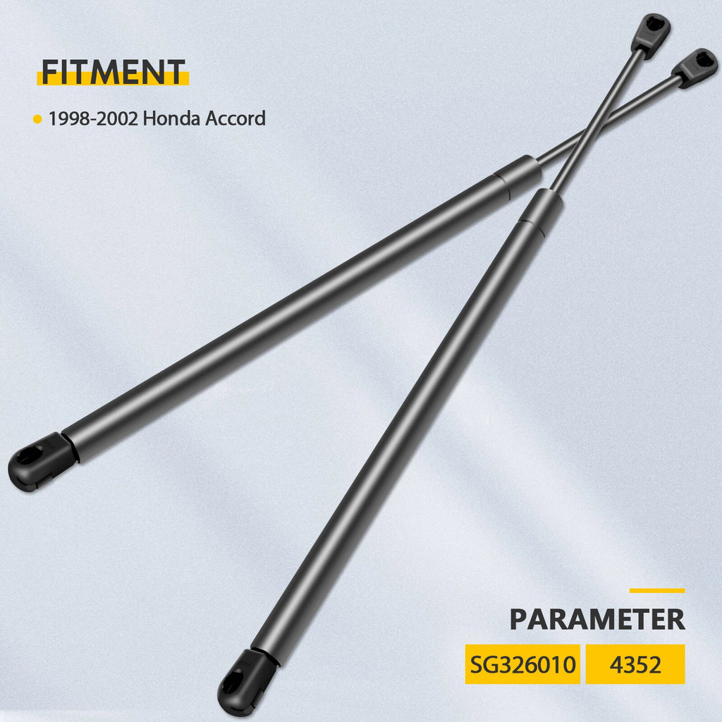 2X Front Hood Lift Supports for Honda Accord (1998–2002)