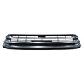 Replacement Chrome Polypropylene Front Lower Grille for 2017- Toyota Highlander