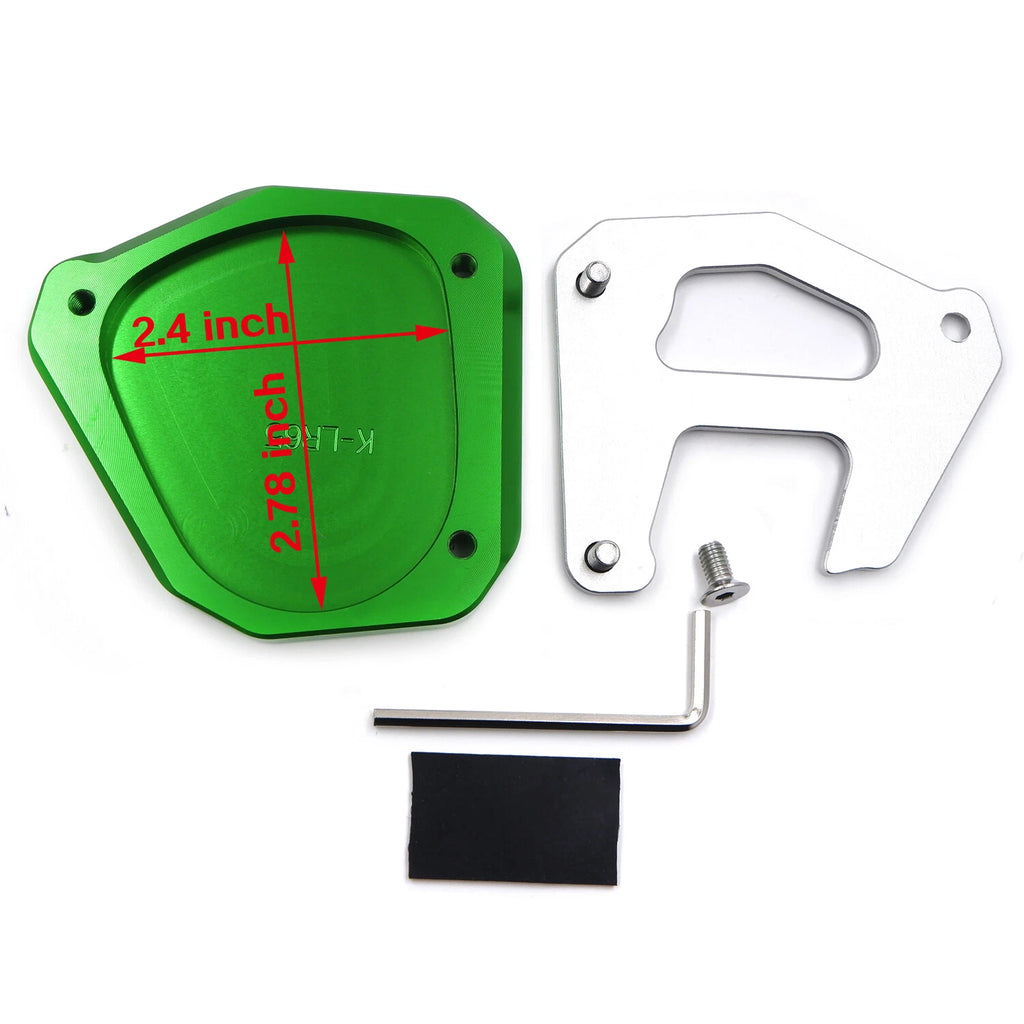 Kickstand Side Stand Foot Pad Extension for Kawasaki KLR 650 (2008–2019)