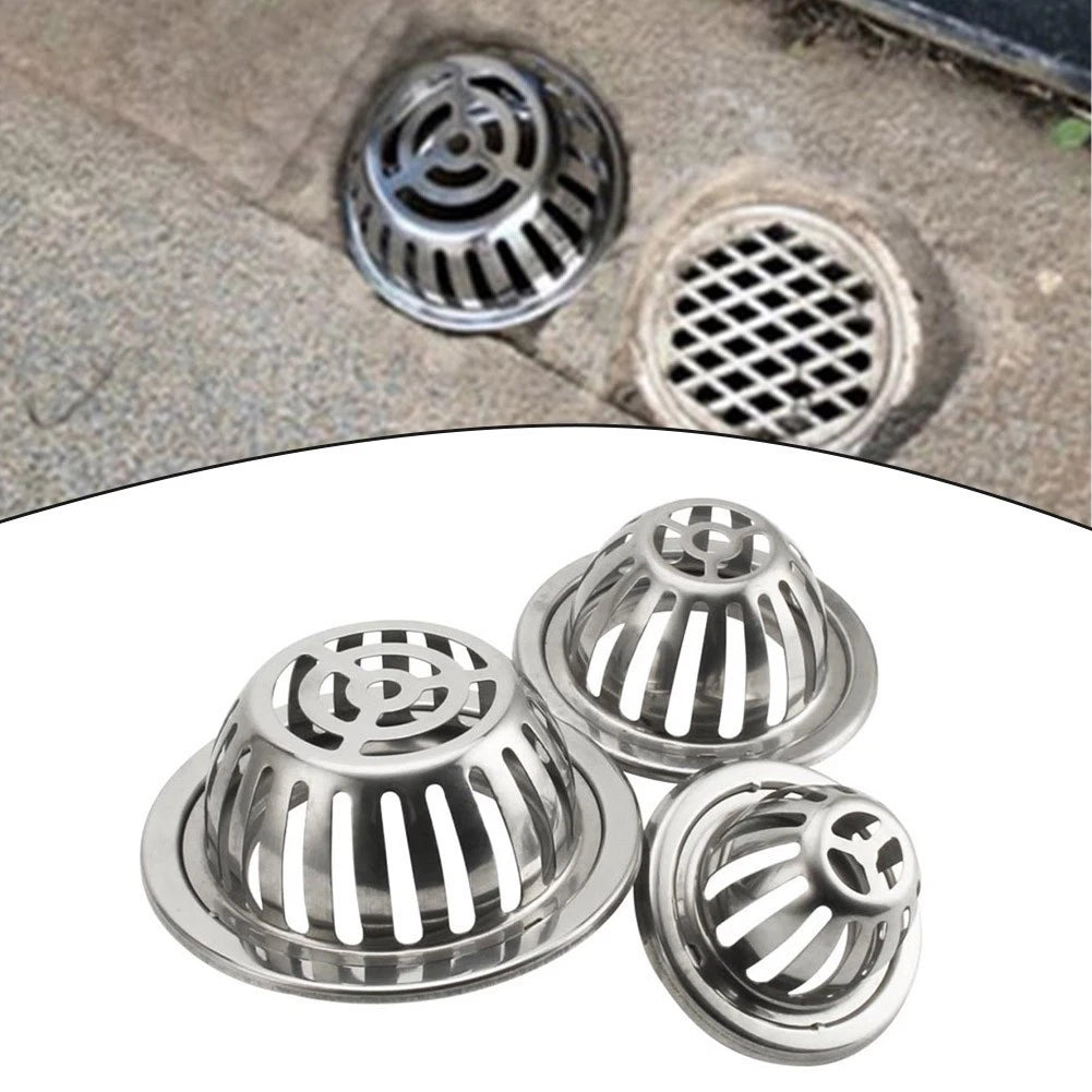 Stainless Steel Downpipe Leaf Guard for Easy Setup and Cleaning