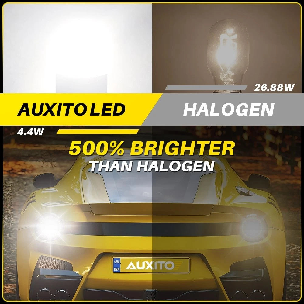 Set of 4 AUXITO LED Reverse Backup Light Bulbs for Various Models