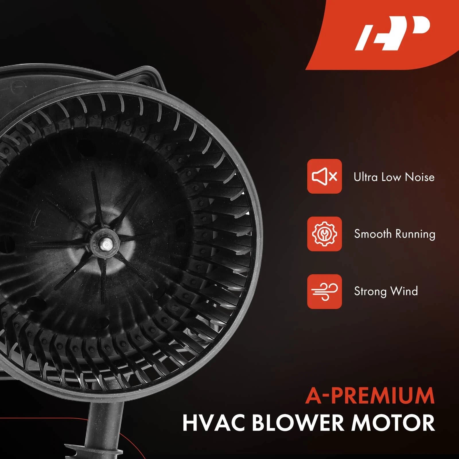 HVAC Blower Motor With Wheel Assembly for Hummer H3 (2006–2010)