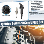 Ignition Coils & Spark Plugs Set for BMW 3.0L (No Year Specified) 703820029984