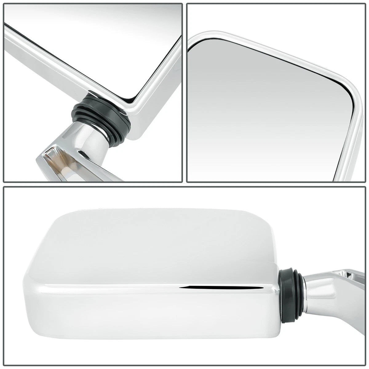 OE Style Manual Side View Door Mirror Left for Jeep Wrangler (1987–1995) CH1320189