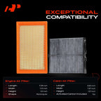 Engine & Active Carbon Cabin Air Filter for Subaru Forester (2004-2008)