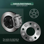 2Pcs 15mm Hubcentric Wheel Spacers for Infiniti G35 G37 Q60 Nissan 370