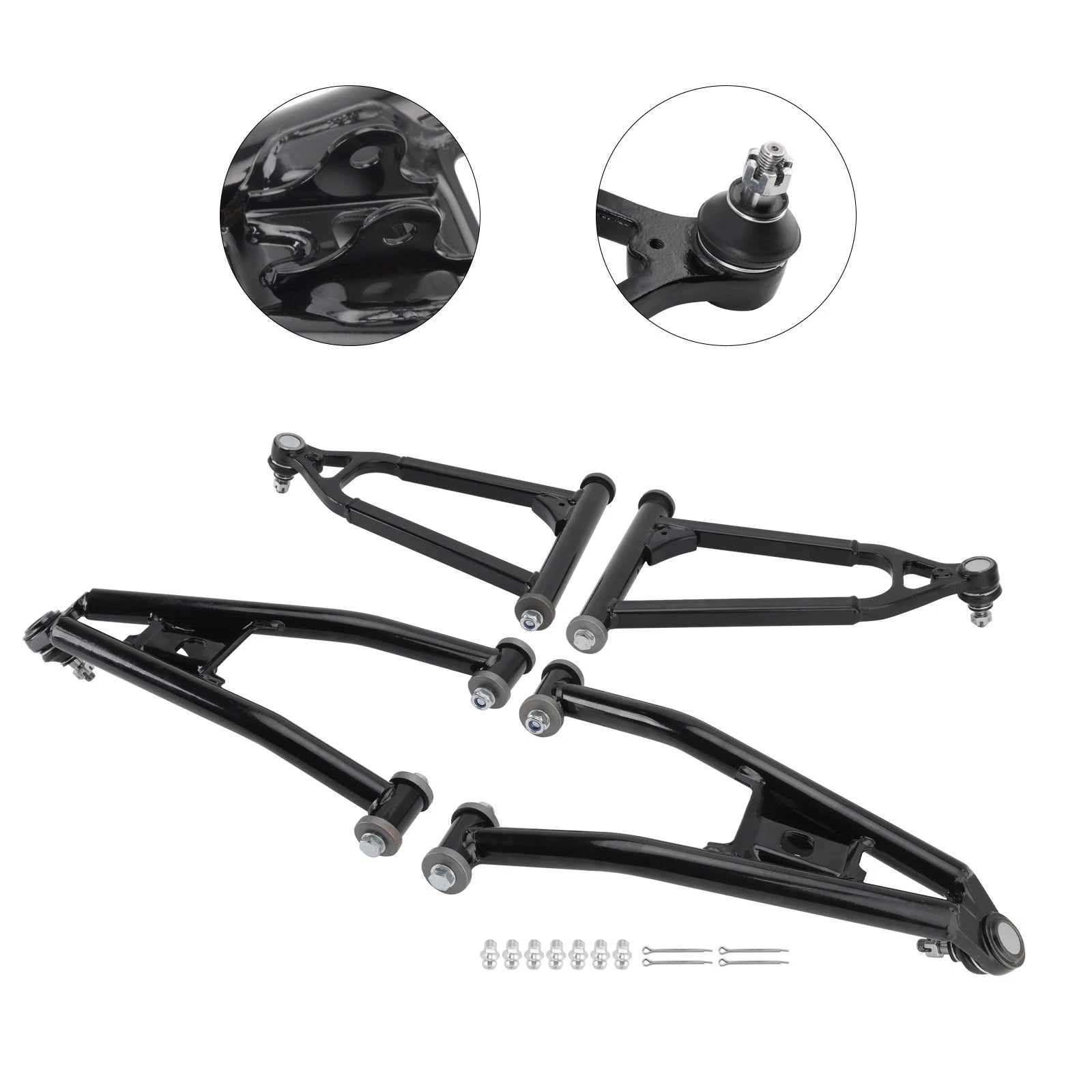 Control Arm A-Arm Set Front Upper & Lower for Yamaha Raptor 700 (2006–2023)