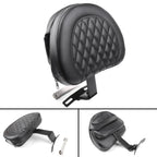 Driver Backrest Pad for Harley Fatboy FLSTF Heritage Softail (2007–2017)