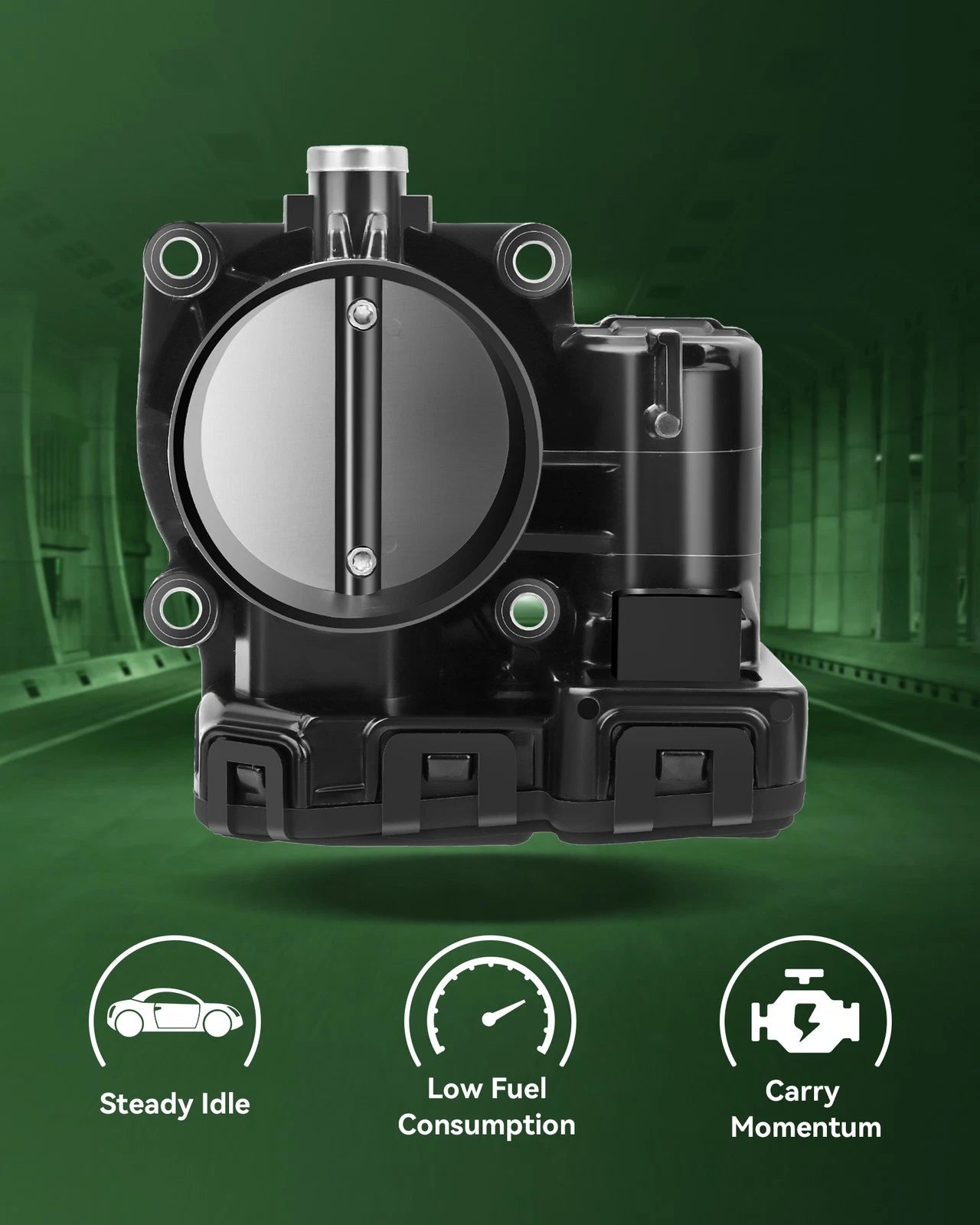 Throttle Body for Dodge Durango, Dakota, Ram 1500, Nitro, Jeep Liberty, Wrangler (3.7L)