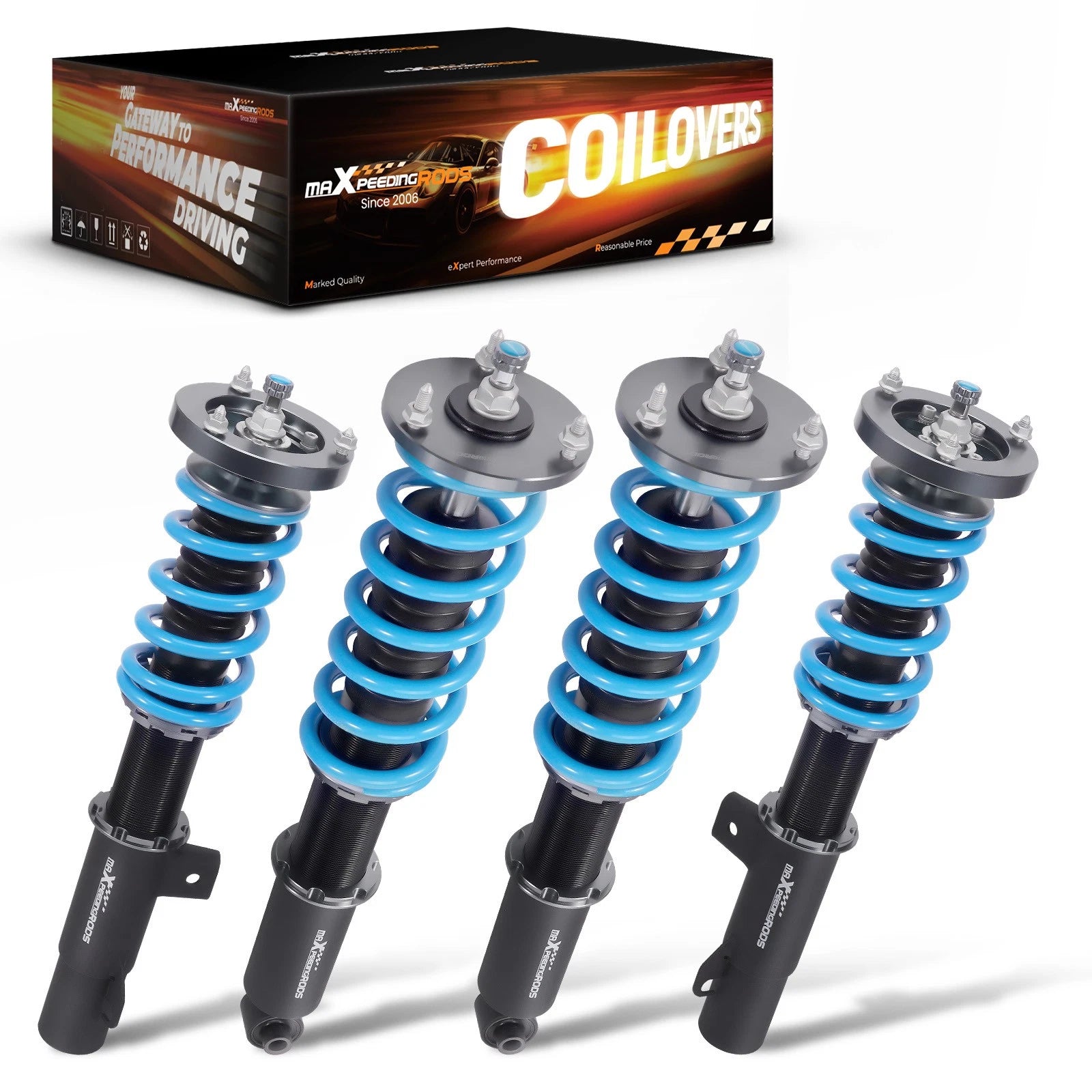 24 Way Adjustable Coilover Kit for BMW 7 Series E38 (1995–2001)