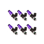 Set of 6 Dynamics ID1050-XDS Injectors for Nissan GTR R35 (2007–2023) 14mm 1050.60.14.14.6