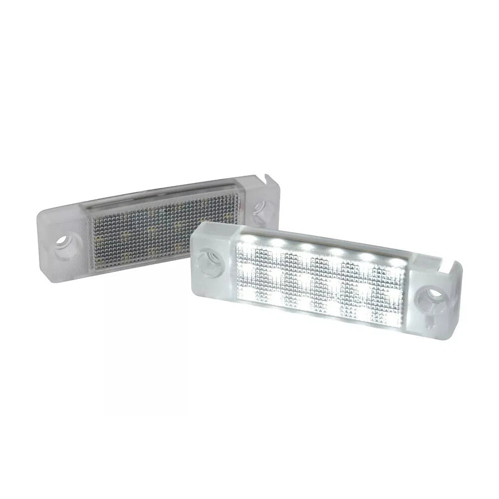 White LED License Plate Light Lamp for Toyota 4Runner (1996–2021) & Sequoia (2001–2021)