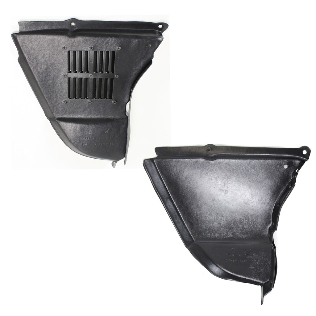 Set of 2 Engine Splash Shields for BMW 530 525 550 545