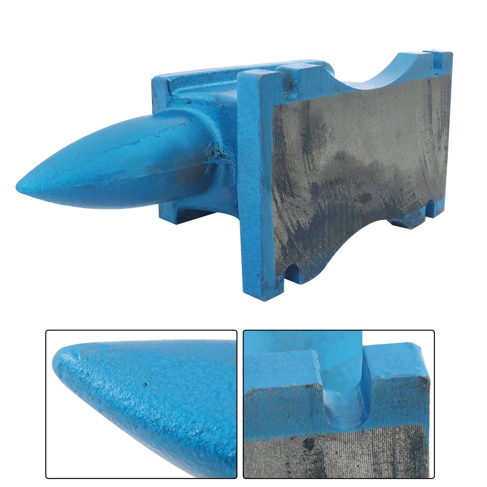 Single Horn Anvil for Blacksmithing (66 lbs)