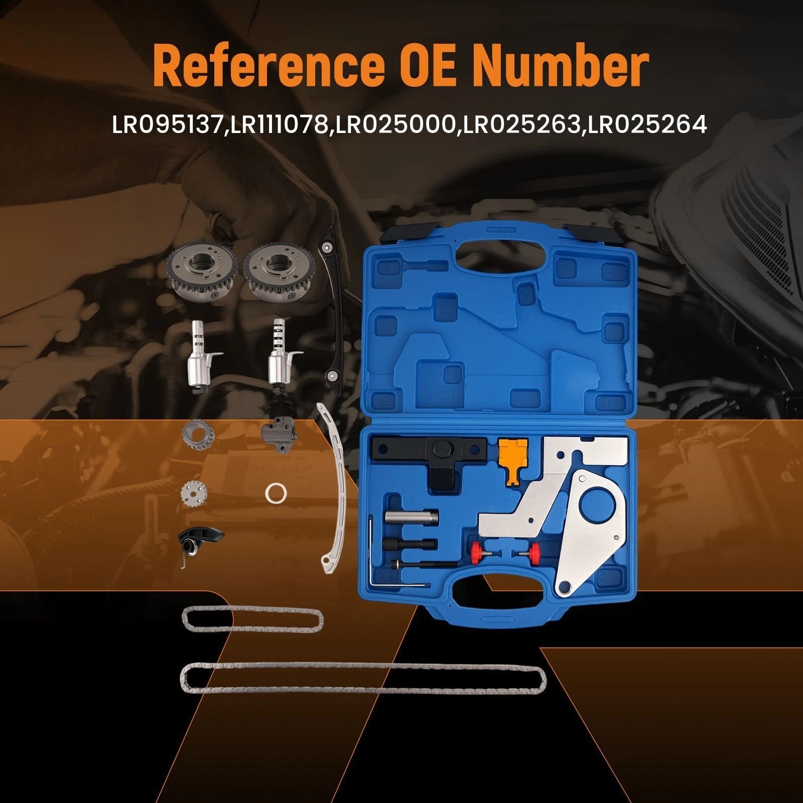 Complete Engine Set for Land Rover Evoque/Freelander 2.0L (2011–2014) LR025261