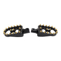 CNC Wide Fat Foot Pegs for Harley Dyna Sportster Fatboy