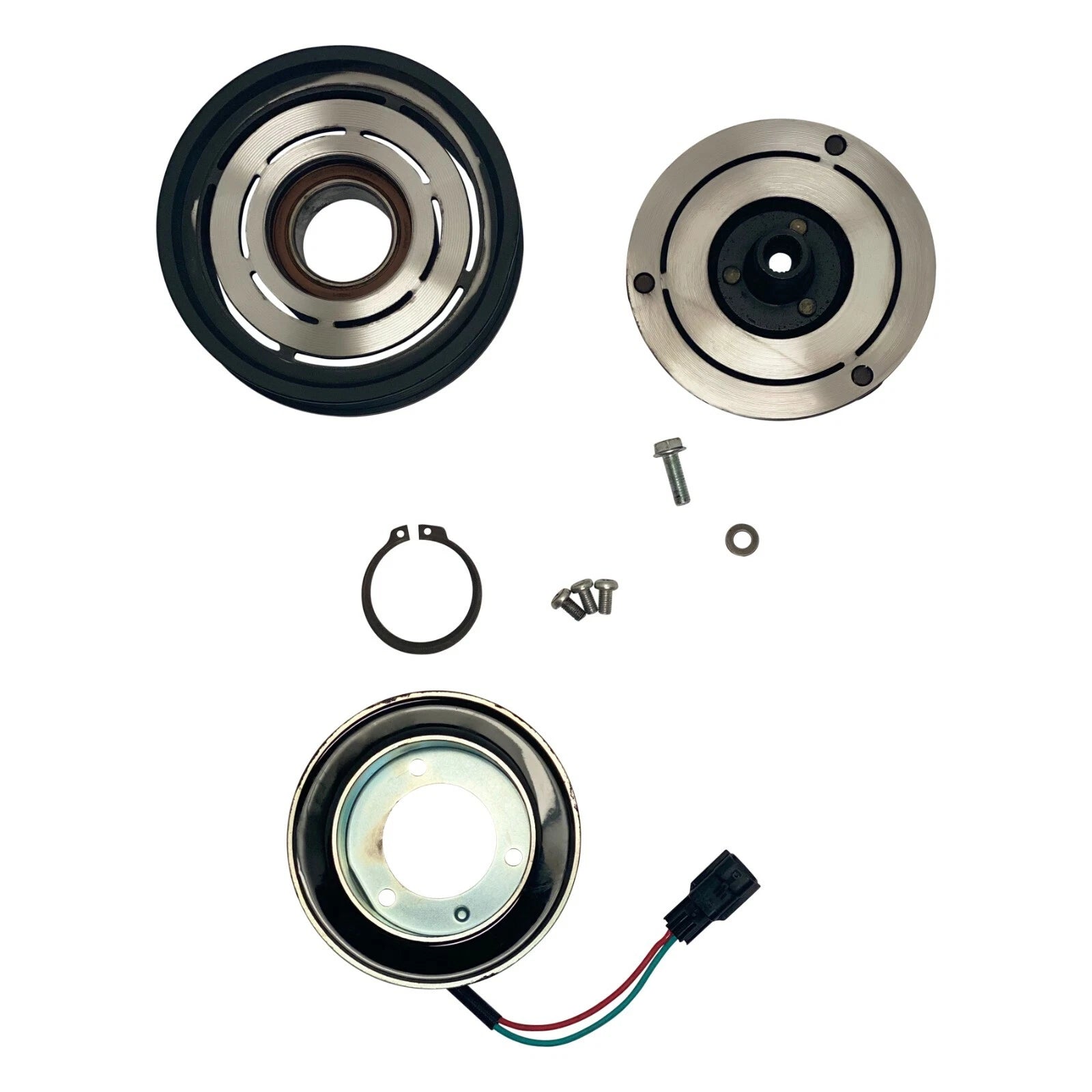 AC Compressor Clutch Kit Replacement for Nissan Rogue 2.5L (2008-2009)
