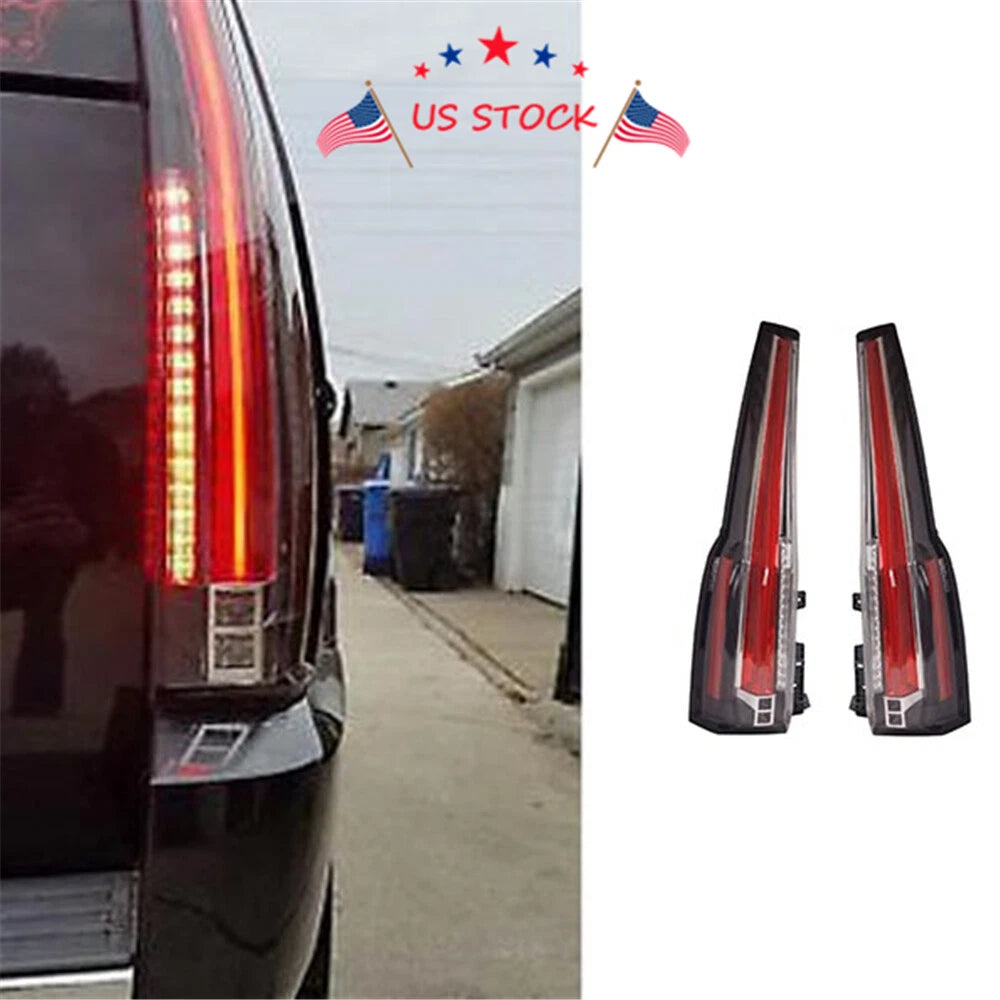 2 LED Tail Lights for Cadillac Escalade (2016)