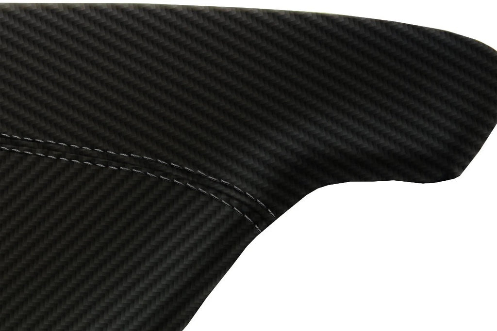 PVC Carbon Fiber Console Armrest Cover for Honda Accord (2013–2017)