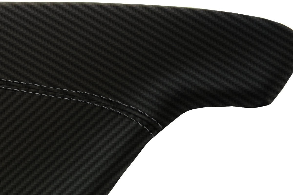 PVC Carbon Fiber Console Armrest Cover for Honda Accord (2013–2017)