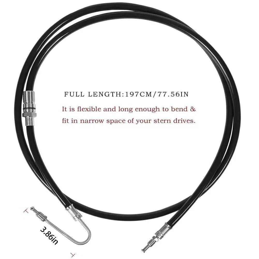 Power Trim Hydraulic Pump Hose for Volvo Penta DPH DPR (Fits 21721548)